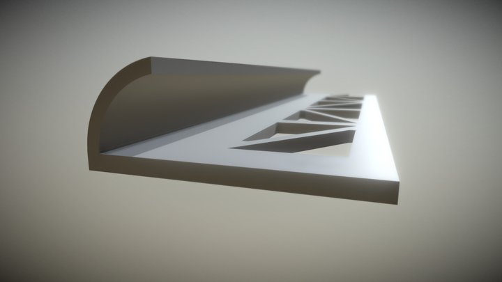 Tile Beading Aluminium 3D Model