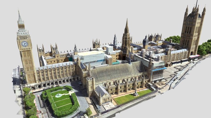 PALACE OF WESTMINSTER 3D Model