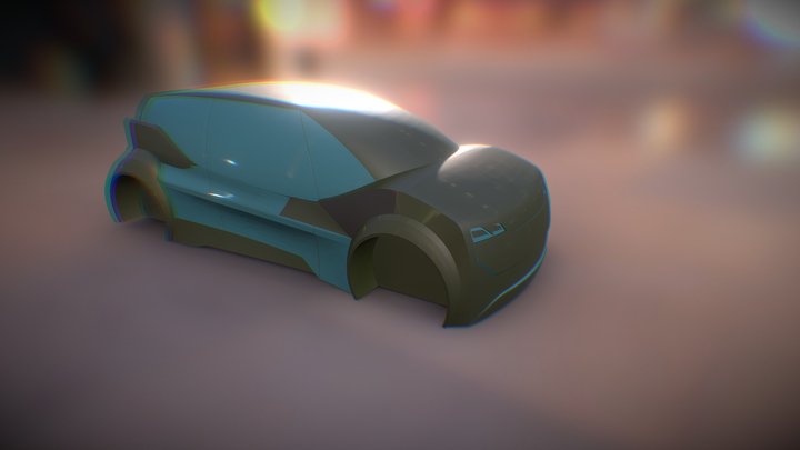 Clique - Hatchback Concept 3D Model