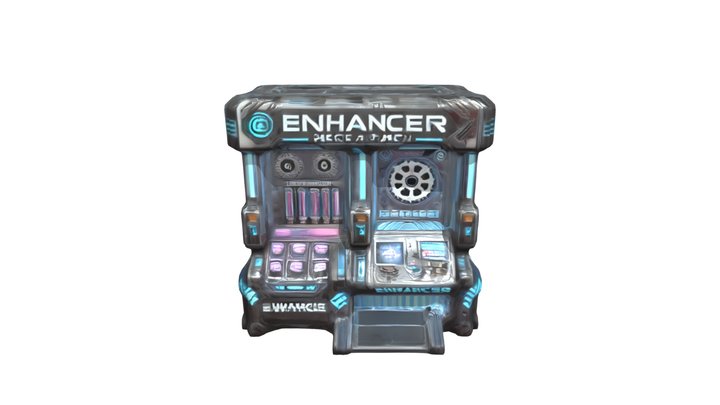 Fortnite style inspired COD pack a punch v2 3D Model