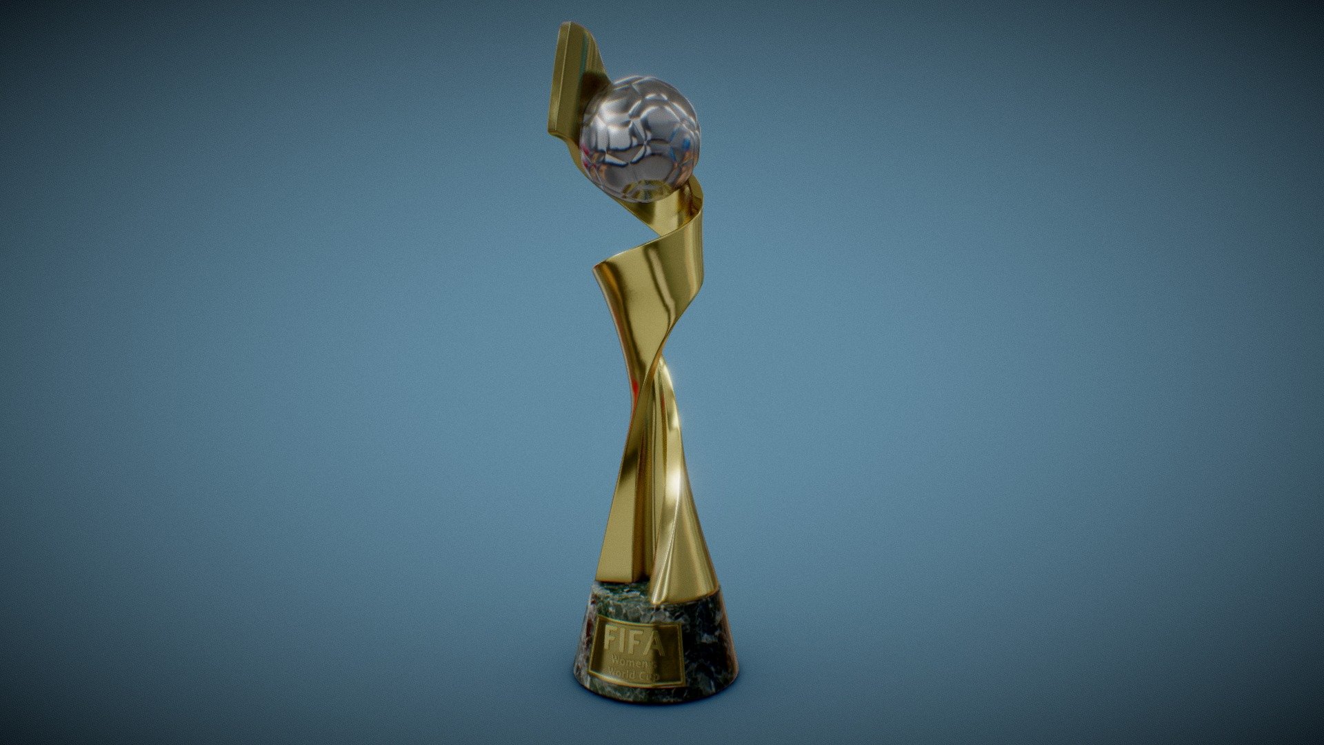 FIFA World Cup Trophy 3D model