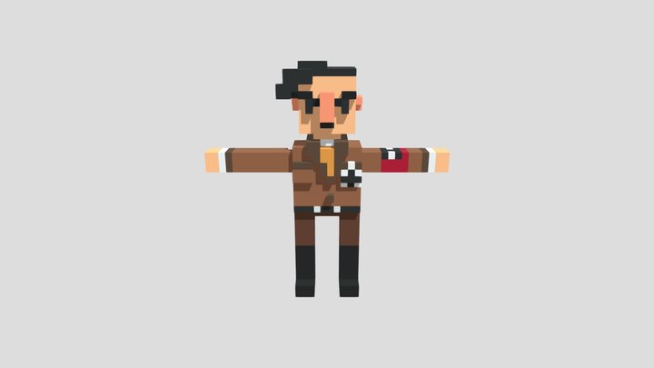 Adolf Hitler 3D Model
