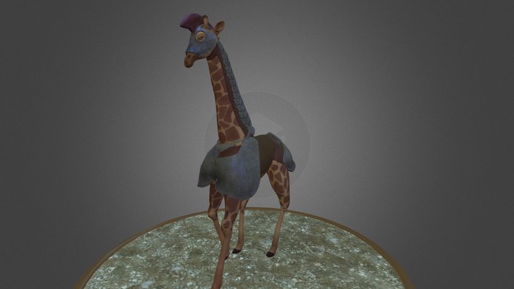 War Giraffe 3D Model