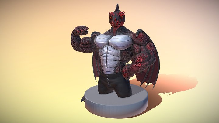 Drakk'hen 3D Model