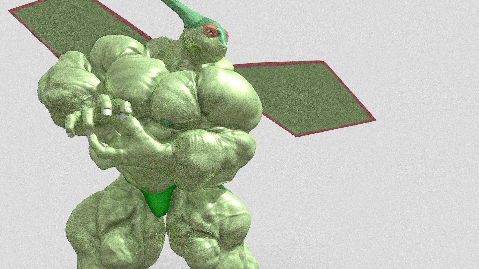 Flygon HD - 3D model by John Doe (@atx214741) [b2deceb] - Sketchfab