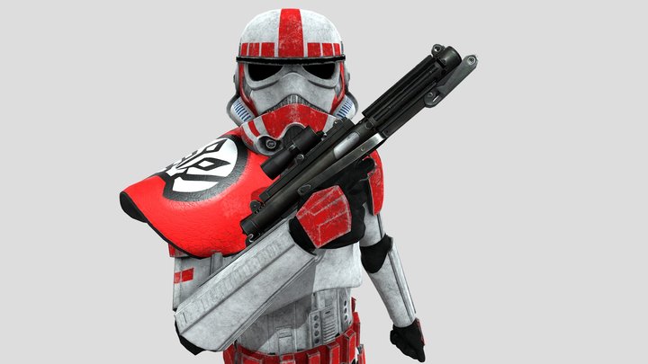 Imperial Shock Trooper (Sierra 450) 3D Model