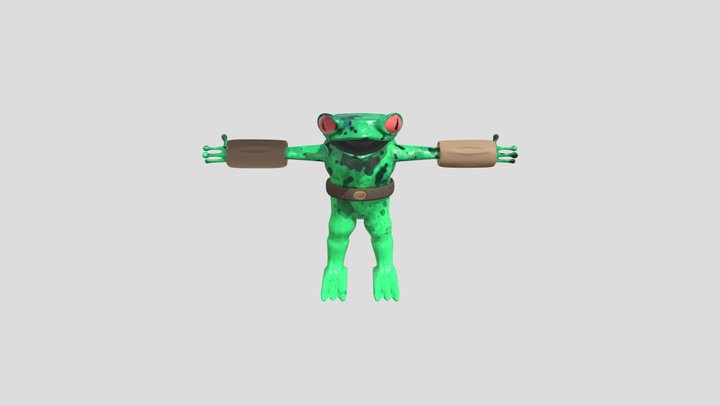 Frog Ranger 3D Model