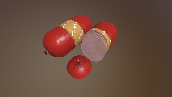 Salama Podriguša 3D Model