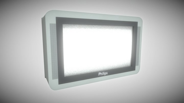 Lowpoly TV – Modello 3D gratuito STL