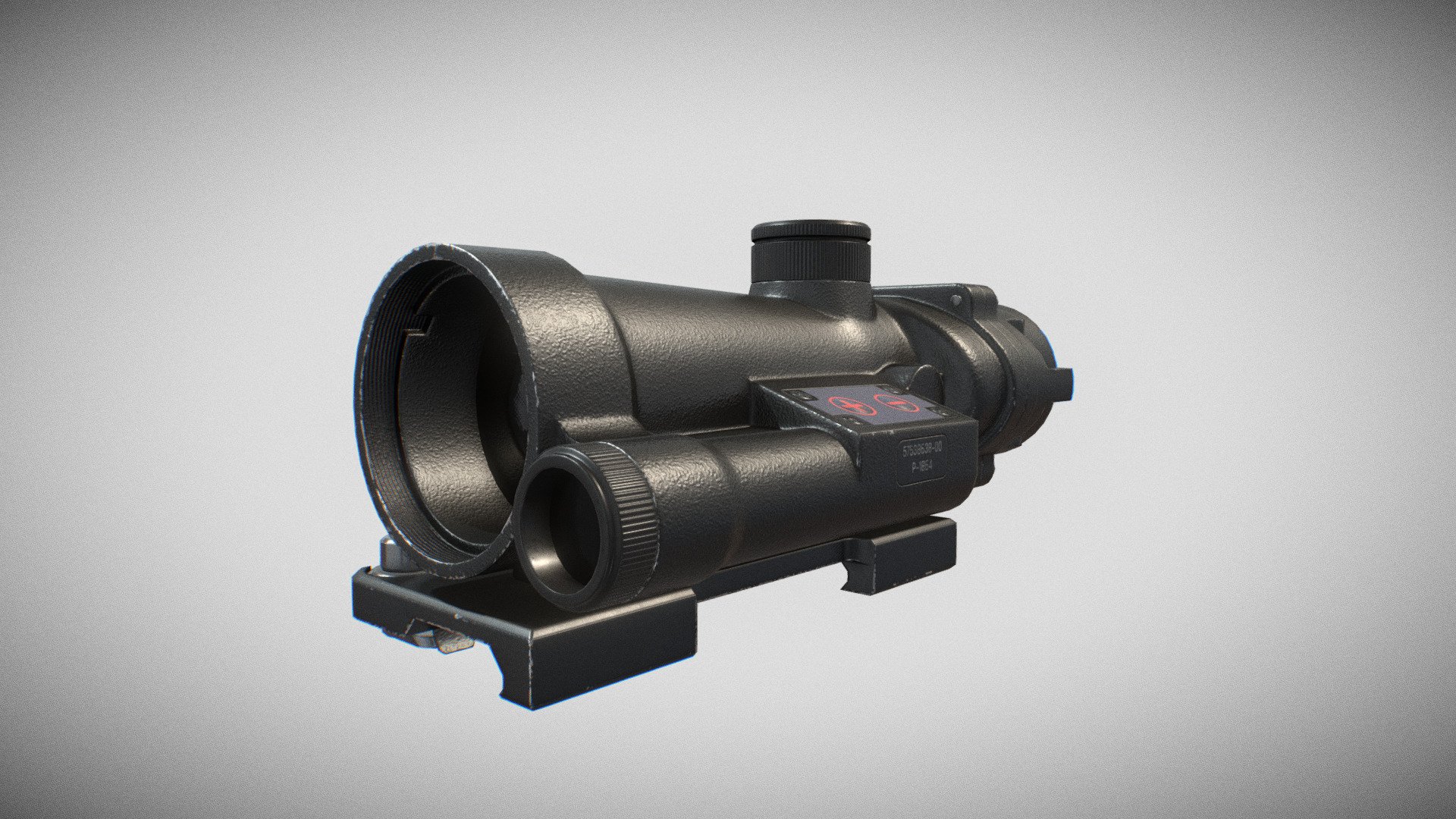 DCM1 Szafir Scope 3D model by kiper668 [b2dffe9] Sketchfab