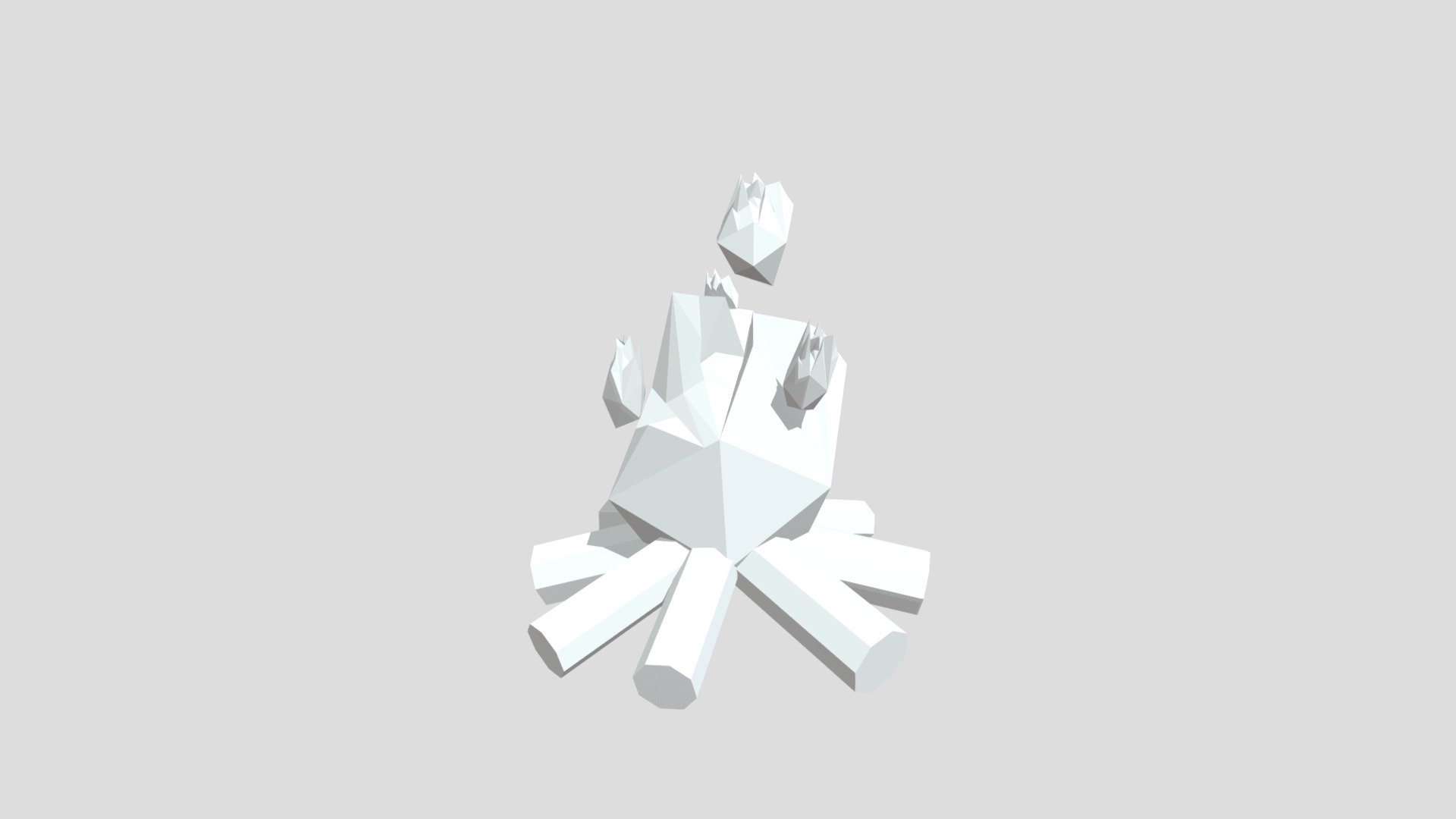 Campfire from Poly by Google