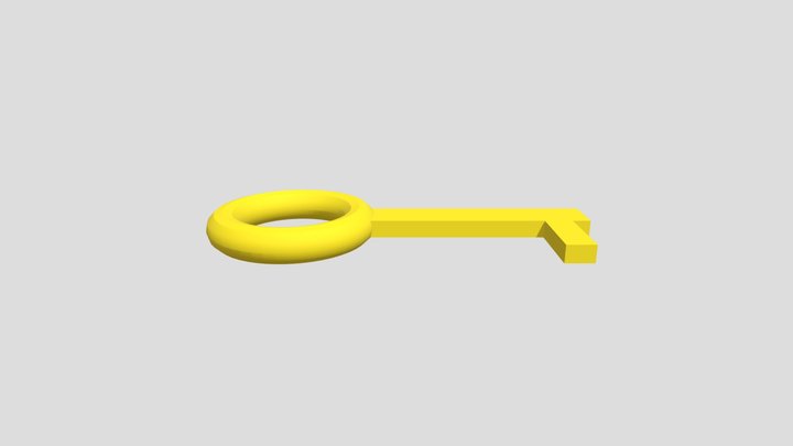Llave 3D Model