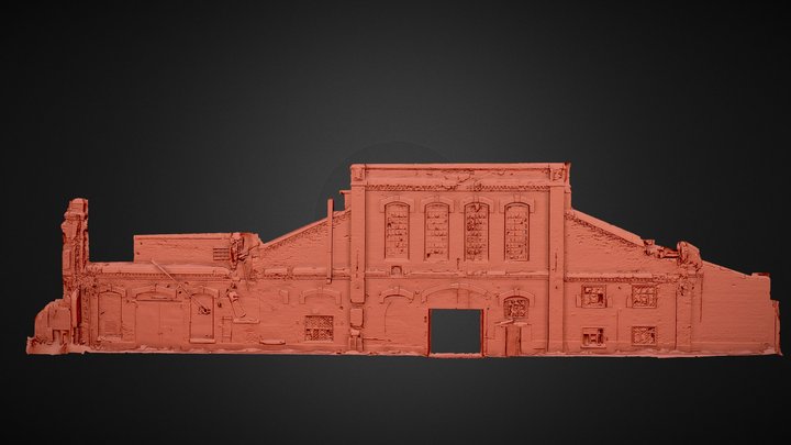 Facade for restoration 3D Model
