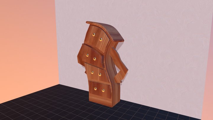 Suspicious Furniture 3D Model