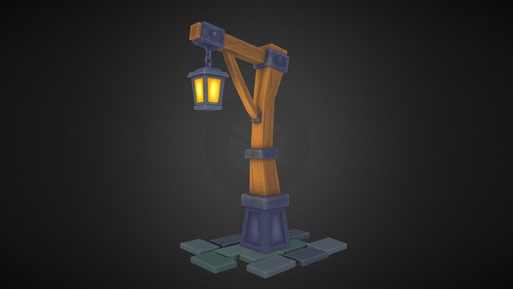Fantasy lantern 3D Model