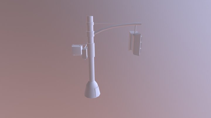 Crossing Lights 3D Model