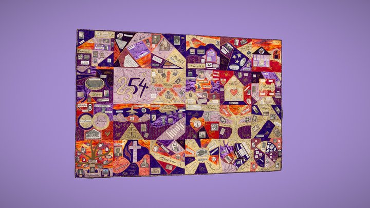 23/54 Community Quilt 3D Model