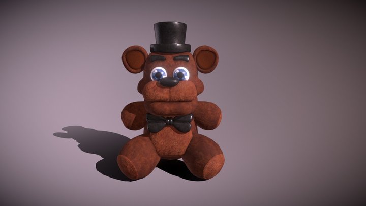 Freddy Plush 3D Model