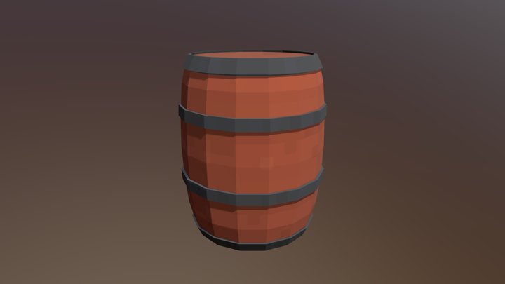 Barrel 3D Model