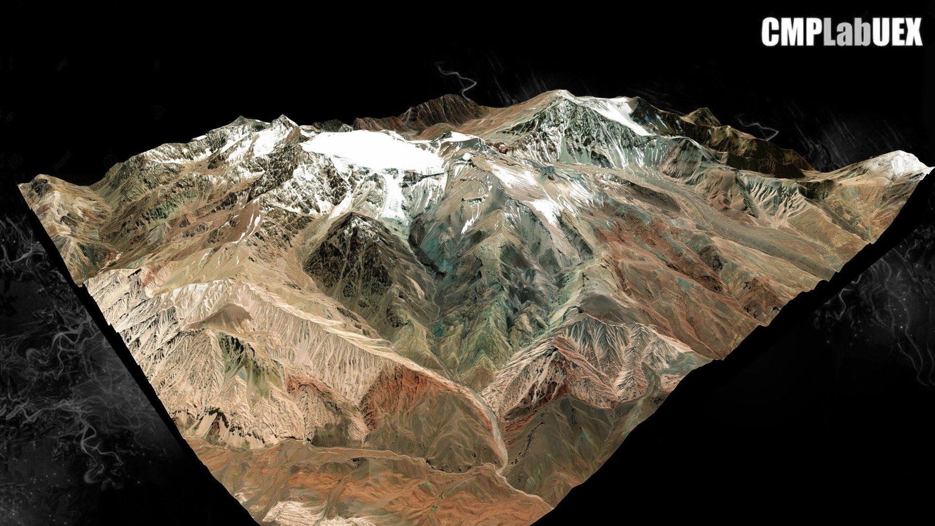 Cerro Mercedario, San Juan, Argentina — Sketchfab embed 3D viewer