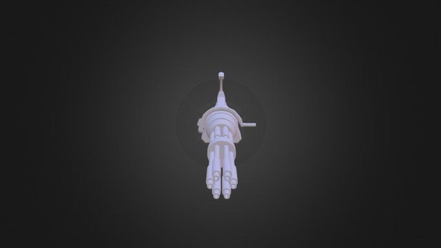 Minigun2 3D Model