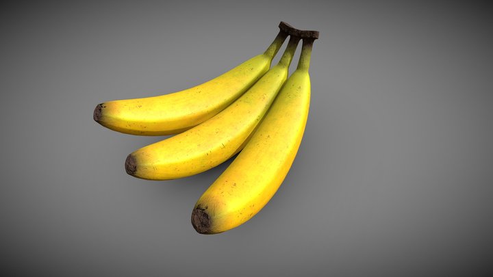 banana 3D Model