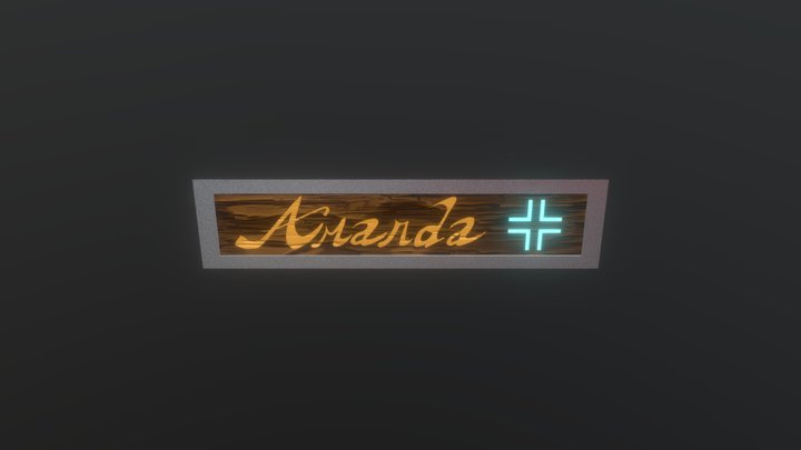 NamePlate 3D Model