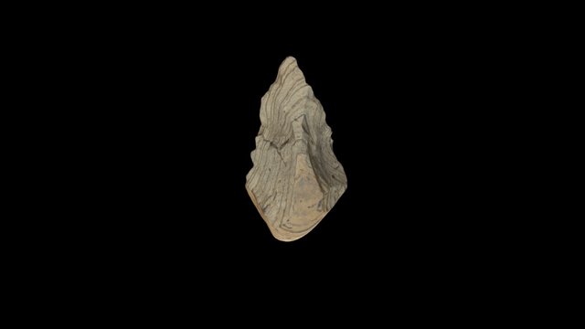 NAS hand axe; T26 3D Model