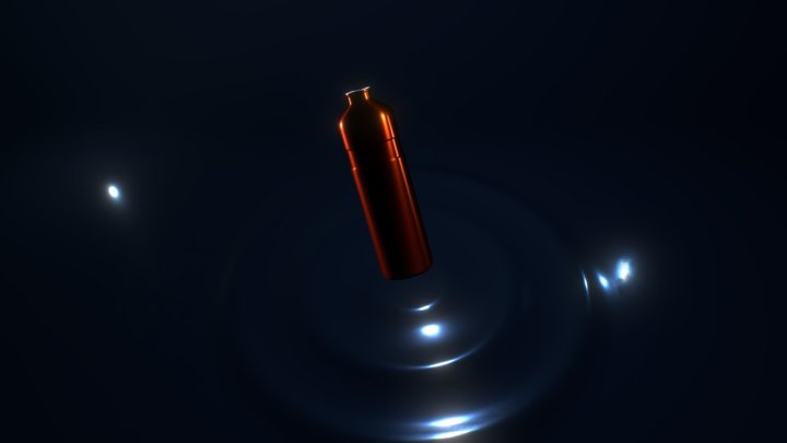 Neon Canteen 3D Model