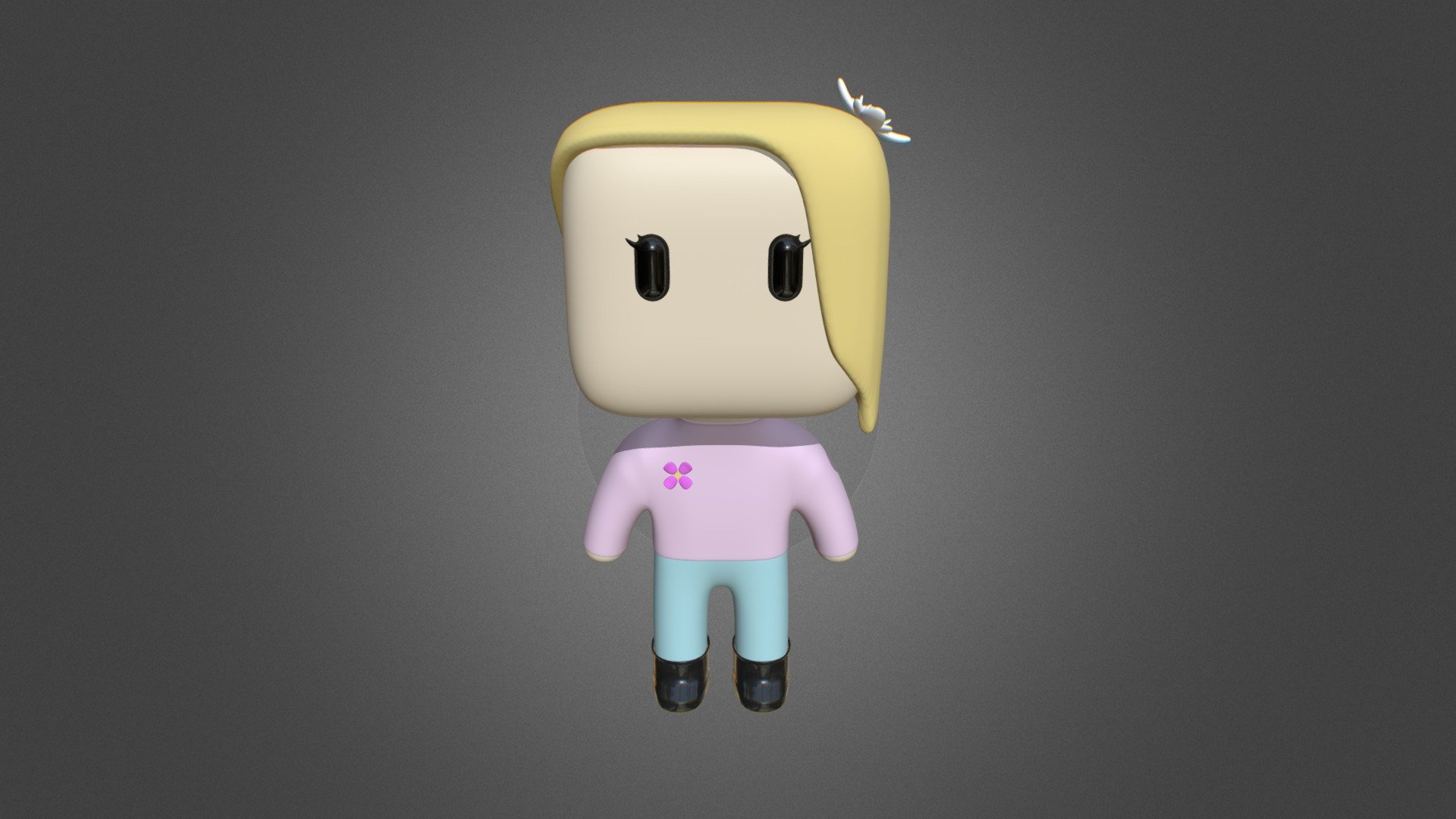 Chibi Blender - Download Free 3D Model By Crylia (@cryliaaa) [b2ec5c8 ...