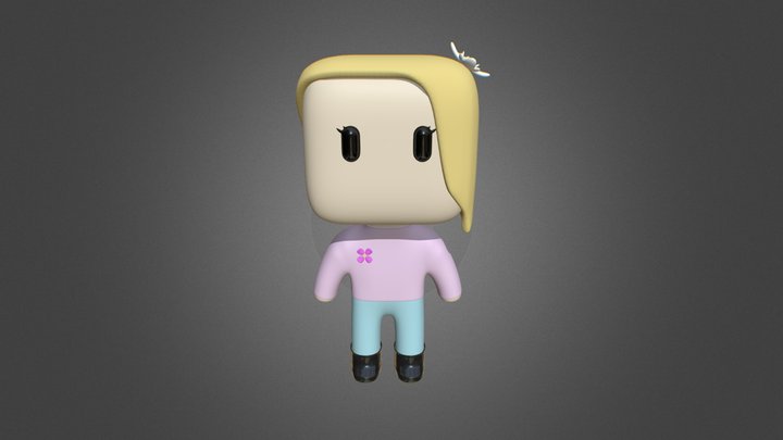 chibi blender 3D Model