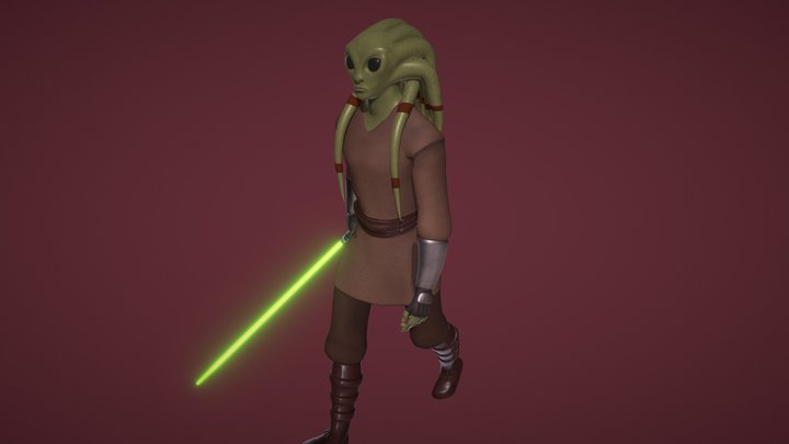 Kit Fisto 3D Model