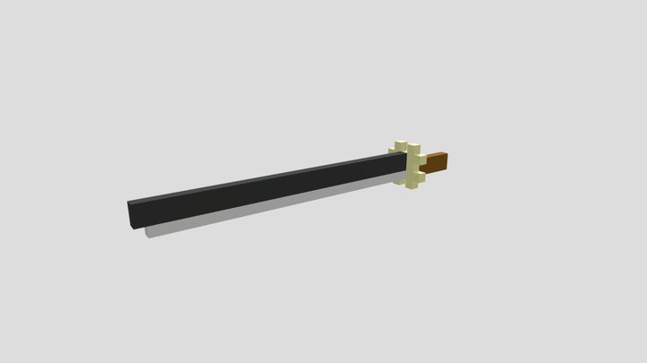 Advanced Greatsword 3D Model