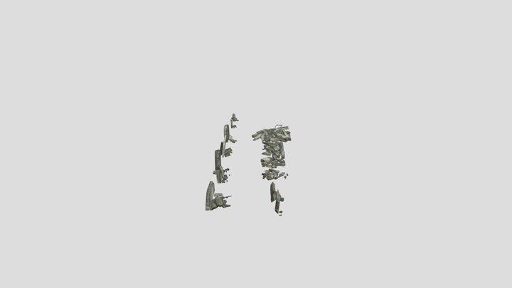 concrete debris (hl2) 3D Model
