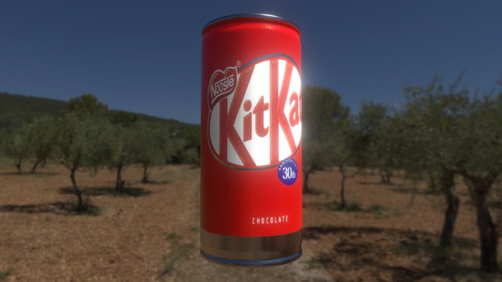 キットカット実験 3D Model