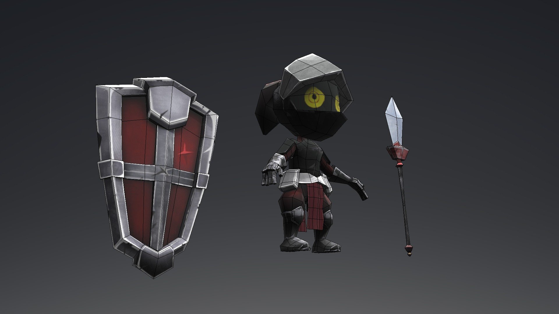 Low Poly Knight