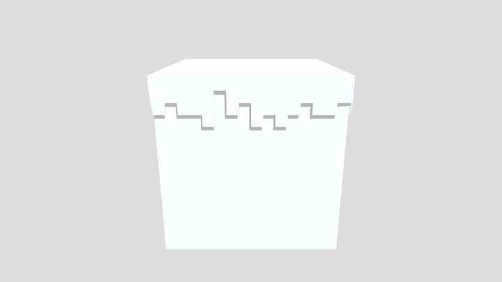 Grass Block 3D Model