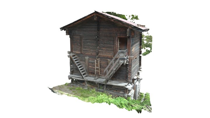 Walliser Speicher 3D Model
