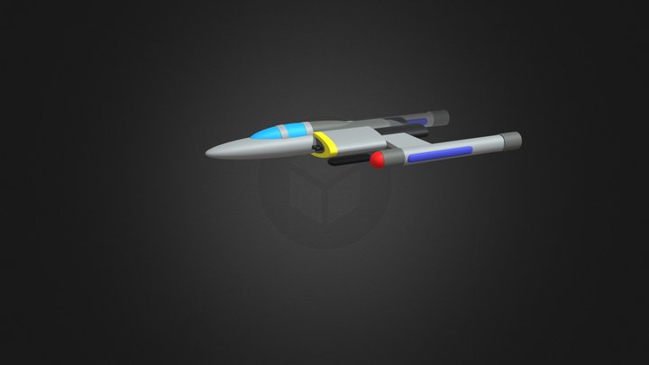 Startrekfighter 3D Model