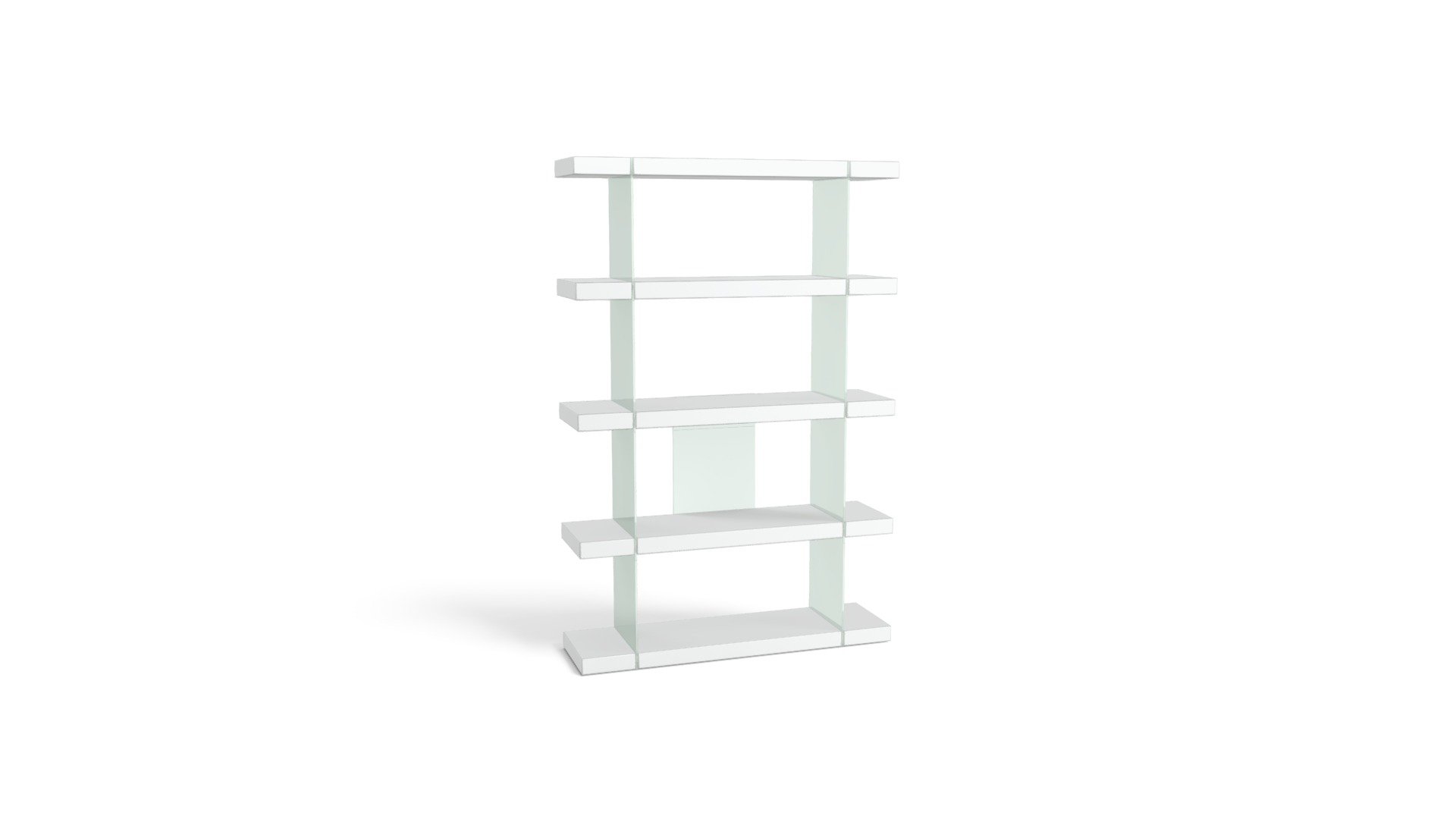 Esco Shelving Unit, White