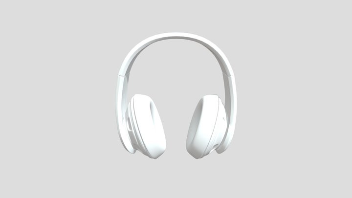 Headphone without shader 3D Model