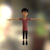 Boy - Download Free 3D model by akhileshes [b2f345f] - Sketchfab