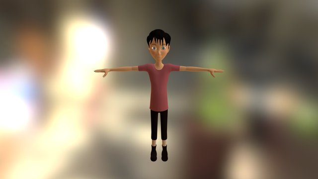 Boy 3D Model