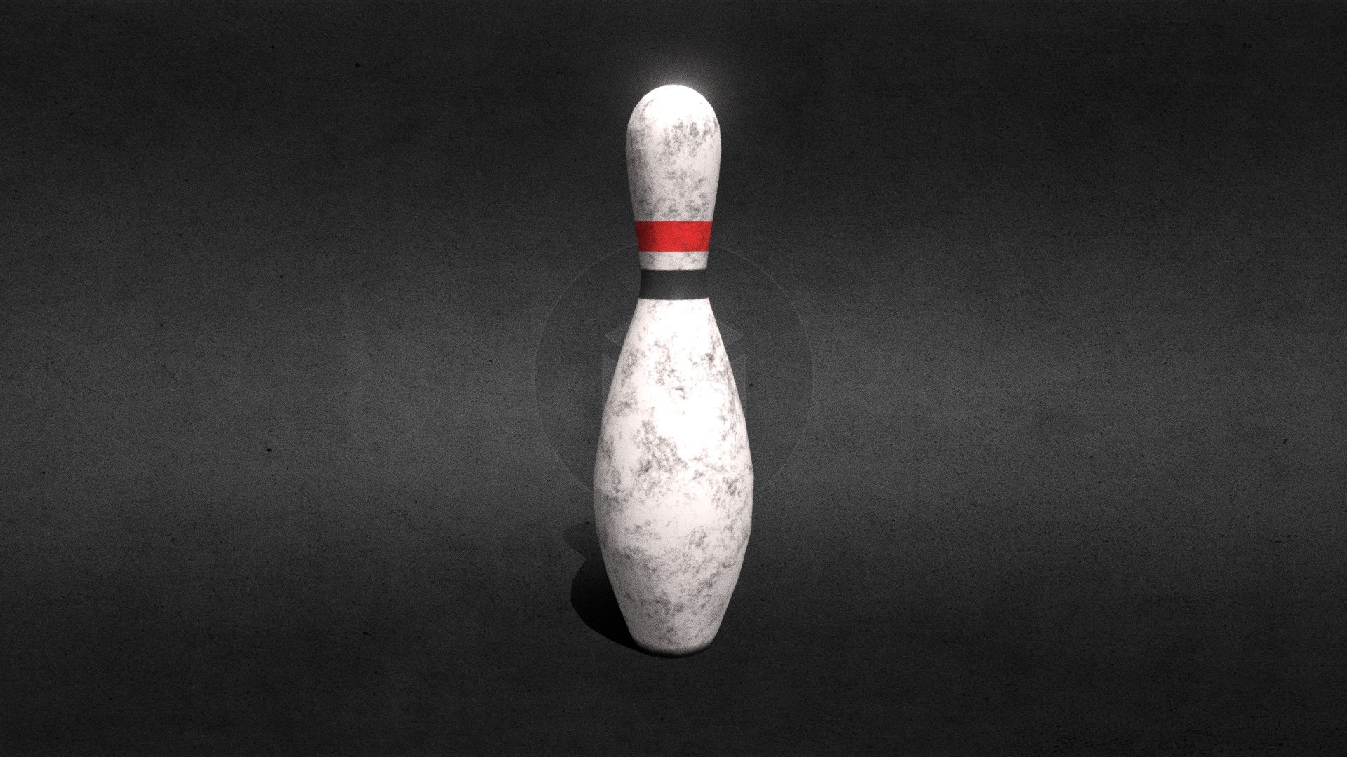 Bowling_Pin_Old (Low poly)