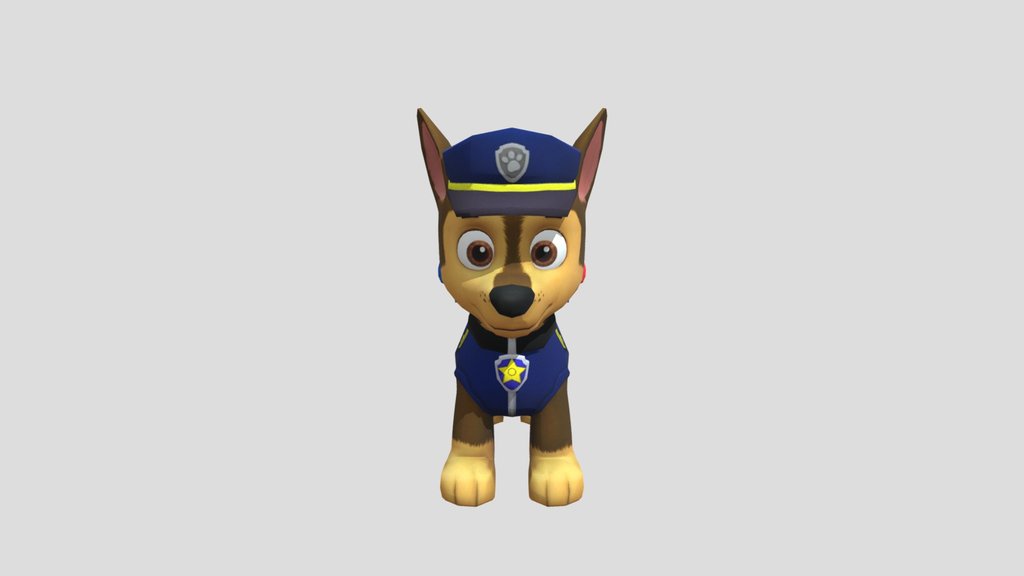 Chase (PAW Patrol) No Rig