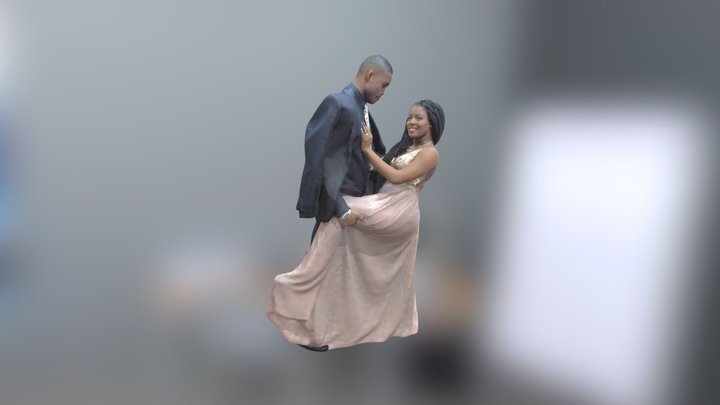 Nicolette & Carlon — 3D Portrait Scan 3D Model