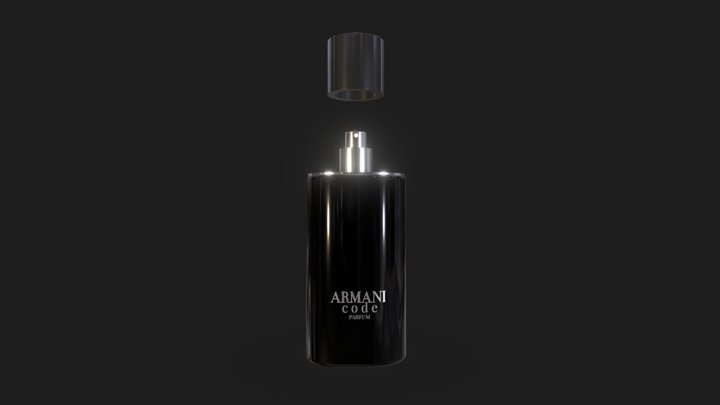 Armani Code Parfum (125ml) 3D Model