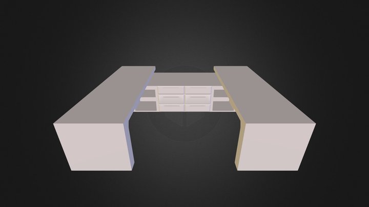 DeskOBJ 3D Model