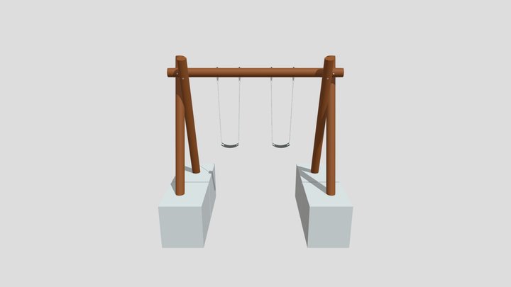 RUBBER STRAP SWING DG0204 MODEL 3D Model