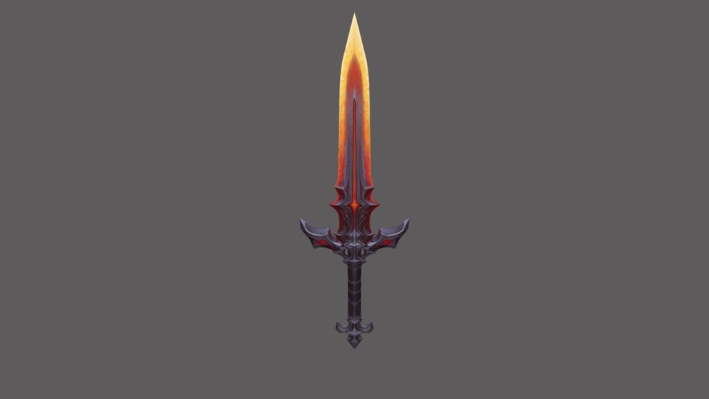 Ember blade - 3D model by eriopsis [b2f5f6b] - Sketchfab